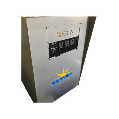 2 Sunny Pack Generador Solar Portátil PEPE 3,900Wh | 5,200Wh | 7,800Wh